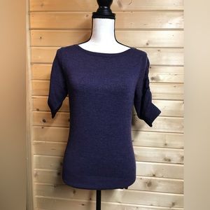 The Limited purple sweater size medium